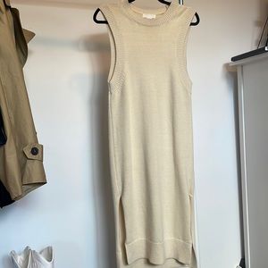 XS Beige Knit Dress